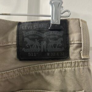 Levi's 511 Beige Jeans size 32/32